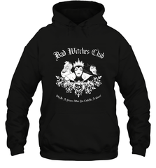 Disney Villains Bad Witches Club Group Shot Hooded Sweatshirt Hooded Sweatshirt - belovedtshirt