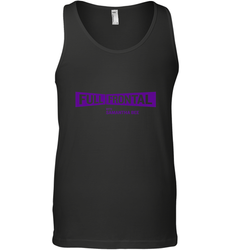 Full Frontal with Samantha Bee Purple Logo Men's Tank Top