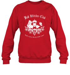 Disney Villains Bad Witches Club Group Shot Crewneck Sweatshirt Crewneck Sweatshirt - belovedtshirt