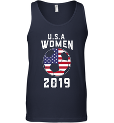 USA United States Women 2019 Soccer US Futbol Men's Tank Top