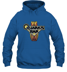 Star Trek DS9 Quark's Bar Vintage Logo Hooded Sweatshirt Hooded Sweatshirt - belovedtshirt
