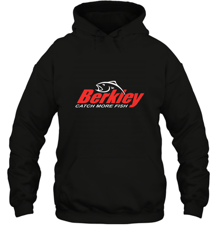 BERKLEY Fishing Logo Spinners Crankbaits LOVER Hooded Sweatshirt Hooded Sweatshirt / Black / S Hooded Sweatshirt - belovedtshirt
