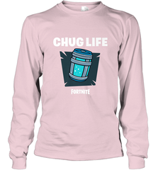 Fortnite Chug Life Long Sleeve T-Shirt Long Sleeve T-Shirt - belovedtshirt