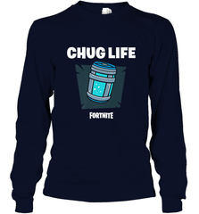 Fortnite Chug Life Long Sleeve T-Shirt Long Sleeve T-Shirt - belovedtshirt