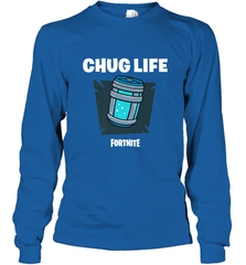 Fortnite Chug Life Long Sleeve T-Shirt Long Sleeve T-Shirt - belovedtshirt