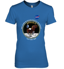 NASA Apollo 11 Moon Landing Women's Premium T-Shirt Women's Premium T-Shirt - belovedtshirt