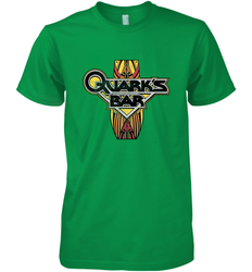 Star Trek DS9 Quark's Bar Vintage Logo Men's Premium T-Shirt