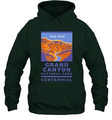 Grand Canyon National Park Centennial Logo Hooded Sweatshirt Hooded Sweatshirt - belovedtshirt