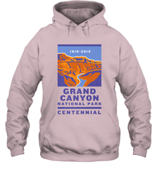 Grand Canyon National Park Centennial Logo Hooded Sweatshirt Hooded Sweatshirt - belovedtshirt