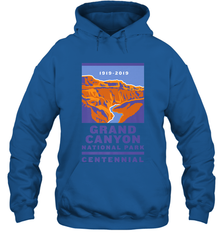 Grand Canyon National Park Centennial Logo Hooded Sweatshirt Hooded Sweatshirt - belovedtshirt