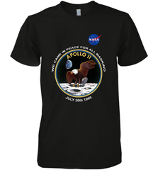 NASA Apollo 11 Moon Landing Men's Premium T-Shirt Men's Premium T-Shirt - belovedtshirt