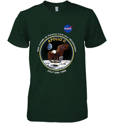 NASA Apollo 11 Moon Landing Men's Premium T-Shirt Men's Premium T-Shirt - belovedtshirt