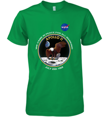 NASA Apollo 11 Moon Landing Men's Premium T-Shirt Men's Premium T-Shirt - belovedtshirt