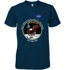 NASA Apollo 11 Moon Landing Men's Premium T-Shirt Men's Premium T-Shirt - belovedtshirt
