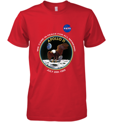 NASA Apollo 11 Moon Landing Men's Premium T-Shirt Men's Premium T-Shirt - belovedtshirt