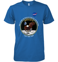 NASA Apollo 11 Moon Landing Men's Premium T-Shirt Men's Premium T-Shirt - belovedtshirt