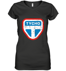 The Expanse Tycho Station Logo Women's V-Neck T-Shirt Women's V-Neck T-Shirt - belovedtshirt