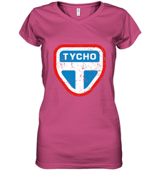 The Expanse Tycho Station Logo Women's V-Neck T-Shirt Women's V-Neck T-Shirt - belovedtshirt