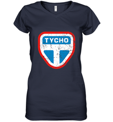 The Expanse Tycho Station Logo Women's V-Neck T-Shirt Women's V-Neck T-Shirt - belovedtshirt