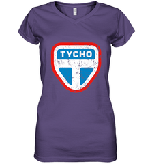 The Expanse Tycho Station Logo Women's V-Neck T-Shirt Women's V-Neck T-Shirt - belovedtshirt