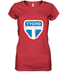 The Expanse Tycho Station Logo Women's V-Neck T-Shirt Women's V-Neck T-Shirt - belovedtshirt