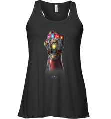 Marvel Avengers Endgame Infinity Stone Gauntlet Color Logo Women's Racerback Tank Women's Racerback Tank - belovedtshirt