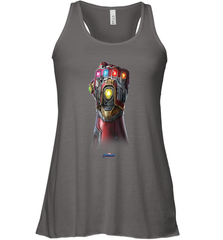 Marvel Avengers Endgame Infinity Stone Gauntlet Color Logo Women's Racerback Tank Women's Racerback Tank - belovedtshirt