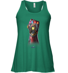 Marvel Avengers Endgame Infinity Stone Gauntlet Color Logo Women's Racerback Tank Women's Racerback Tank - belovedtshirt
