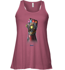 Marvel Avengers Endgame Infinity Stone Gauntlet Color Logo Women's Racerback Tank Women's Racerback Tank - belovedtshirt