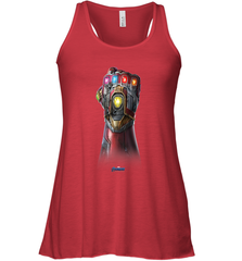 Marvel Avengers Endgame Infinity Stone Gauntlet Color Logo Women's Racerback Tank Women's Racerback Tank - belovedtshirt