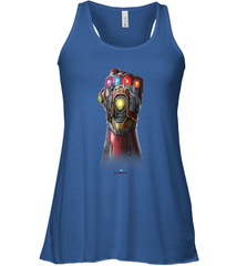 Marvel Avengers Endgame Infinity Stone Gauntlet Color Logo Women's Racerback Tank Women's Racerback Tank - belovedtshirt