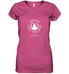 Your Ego Is Not Your Amigo Women's V-Neck T-Shirt Women's V-Neck T-Shirt - belovedtshirt