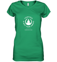 Your Ego Is Not Your Amigo Women's V-Neck T-Shirt Women's V-Neck T-Shirt - belovedtshirt