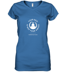 Your Ego Is Not Your Amigo Women's V-Neck T-Shirt Women's V-Neck T-Shirt - belovedtshirt