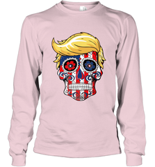 Trump sugar skull Long Sleeve T-Shirt Long Sleeve T-Shirt - belovedtshirt