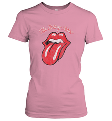 Mens The Rolling Stones Script Tongue Logo Women's T-Shirt Women's T-Shirt - belovedtshirt