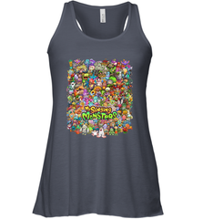 Monster Medley Women's Racerback Tank Women's Racerback Tank - belovedtshirt