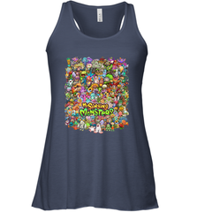 Monster Medley Women's Racerback Tank Women's Racerback Tank - belovedtshirt
