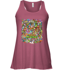 Monster Medley Women's Racerback Tank Women's Racerback Tank - belovedtshirt