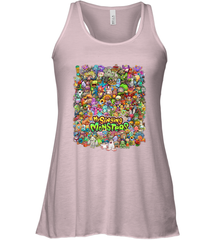 Monster Medley Women's Racerback Tank Women's Racerback Tank - belovedtshirt