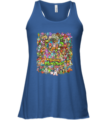Monster Medley Women's Racerback Tank Women's Racerback Tank - belovedtshirt