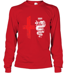 Alfa Car Drivers Stylish Grunge Logo Long Sleeve T-Shirt Long Sleeve T-Shirt - belovedtshirt