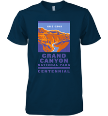 Grand Canyon National Park Centennial Logo Men's Premium T-Shirt Men's Premium T-Shirt - belovedtshirt