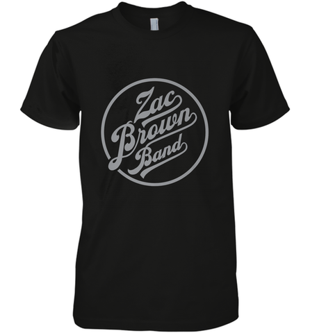 Zac Brown Band  Original ZBB Logo Men's Premium T-Shirt Men's Premium T-Shirt / Black / XS Men's Premium T-Shirt - belovedtshirt