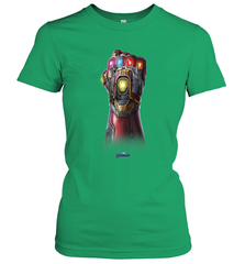 Marvel Avengers Endgame Infinity Stone Gauntlet Color Logo Women's T-Shirt Women's T-Shirt - belovedtshirt