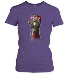 Marvel Avengers Endgame Infinity Stone Gauntlet Color Logo Women's T-Shirt Women's T-Shirt - belovedtshirt