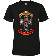 Guns N' Roses Classic Cross Logo Men's Premium T-Shirt Men's Premium T-Shirt - belovedtshirt