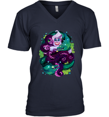 Disney The Little Mermaid Ursula Sea Witch Painting Men's V-Neck Men's V-Neck - belovedtshirt