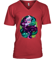 Disney The Little Mermaid Ursula Sea Witch Painting Men's V-Neck Men's V-Neck - belovedtshirt