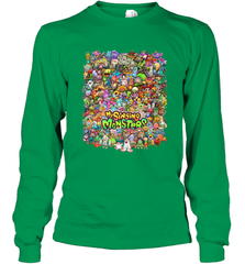 Monster Medley Long Sleeve T-Shirt Long Sleeve T-Shirt - belovedtshirt